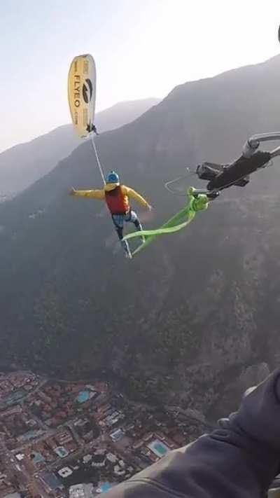 HMRB while I slackline