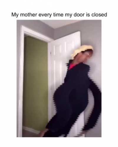 How I feel walking through doors while tripping