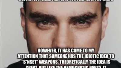 Ben Shapiro voices his concerns about sunsetting (OC)