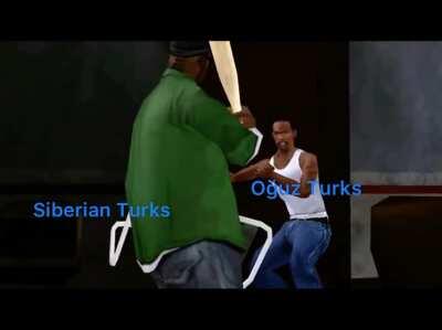 When Oghuz Turks visit Siberia.