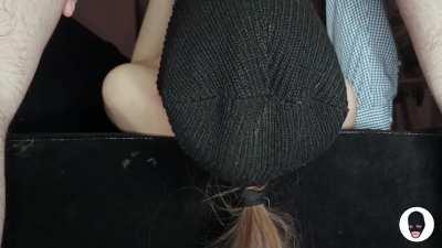 Fucking her sweet throat