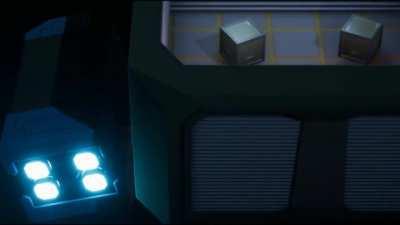 3D Spaceship lobby scene I worked on over the weekend for fun