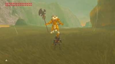 Many people don't know that you can just walk past lynels