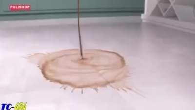 Derrubou alguma coisa?