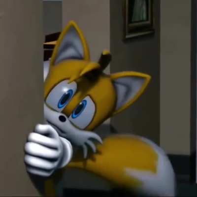 POV: You called for Tails. What are you saying to him?