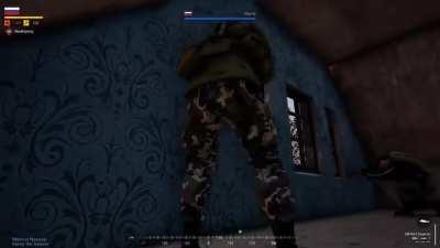 How NOT to clear a room...