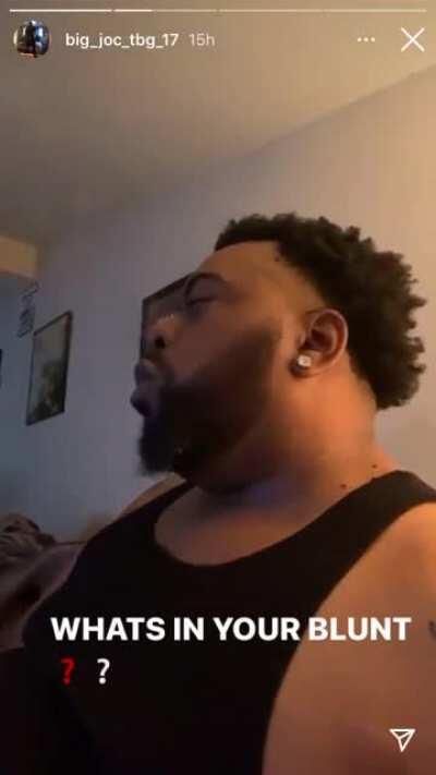 This nigga joc be havin me on the floor wit dat shit 🤣