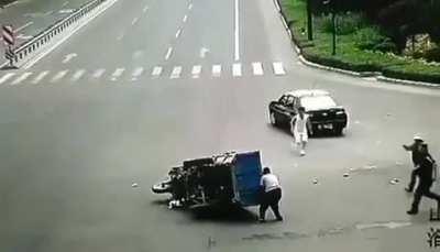 Losing control of the carriage