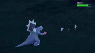 so there's this new Godzilla-inspired Pokemon and they gave it a GLORIOUS signature attack animation. I thought only this community can fully appreciate it
