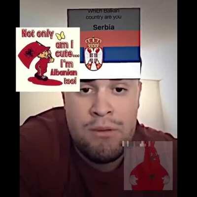 Cringe serb exposed 🤮🤮🤮