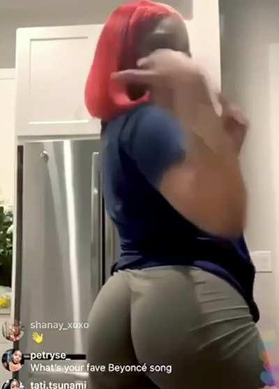 Meg Working that Booty