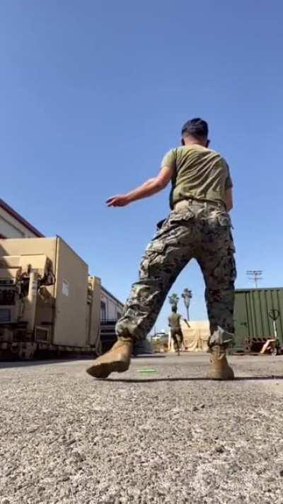 Just enjoying a little downtime at work