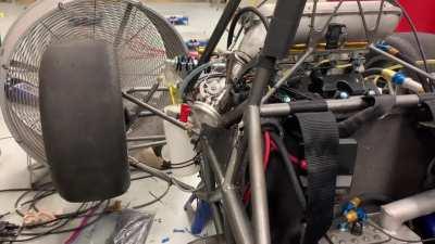 Car needed a cigarette...