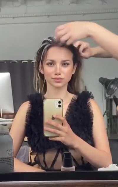 Sophie in slow-motion