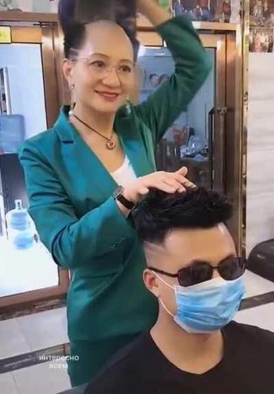 Latest hair style in Asia?