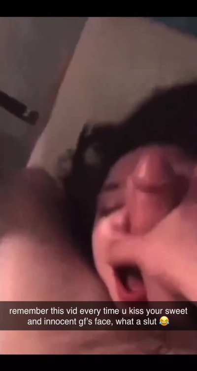 Cute slut. Would you be able to kiss her after her cheating?