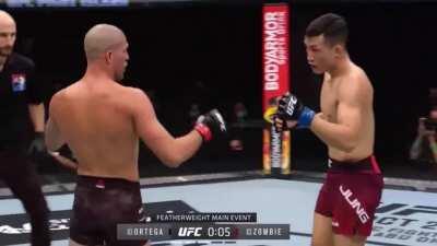 Madness in the octagon.