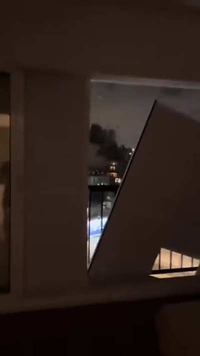 Missile strike nearby