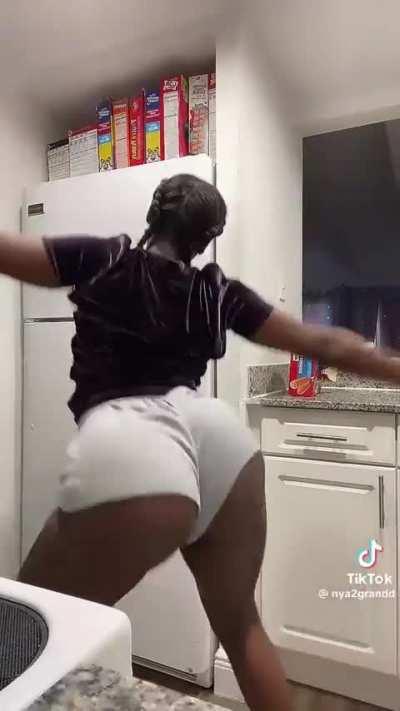 Perfect hair to pull on