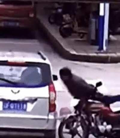 WCGW Wear helmet and be aware at all times
