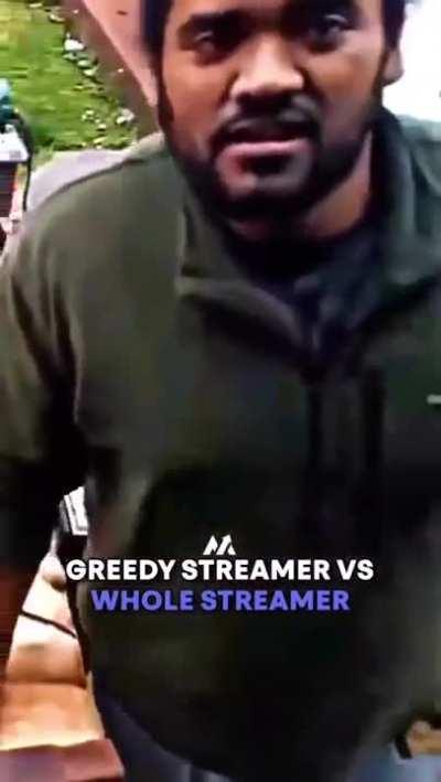 Chad tries to give back