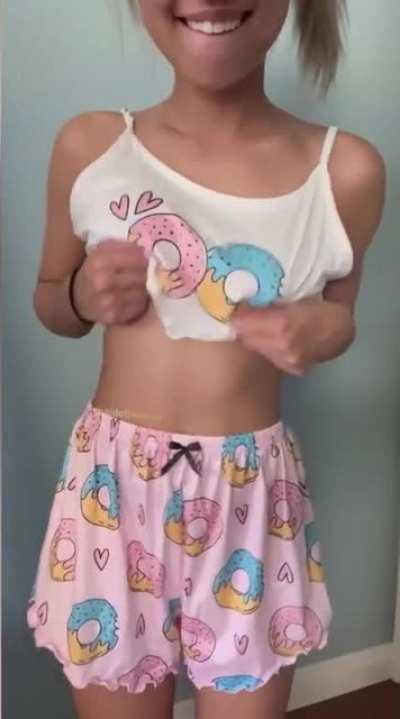 This outfit is super comfy, but I'll be even comfier with it off