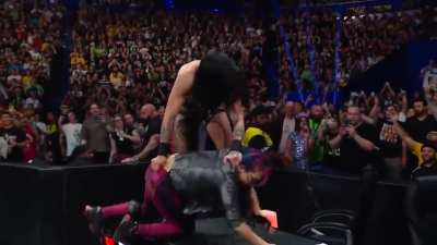 The Kabuki Warriors take out Rhea