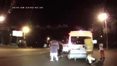 Furry road rage fight lmao