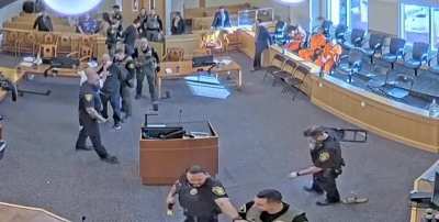Murder Suspect Attacked by Victim's Family in Courtroom