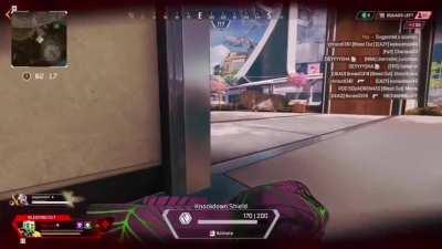 This enemy Octane was pretty mad I yoinked his purple shields