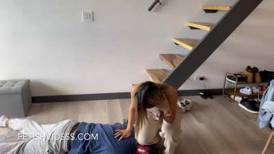 Kiara Busts my Balls!