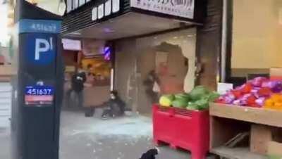 Guy gets a little too mad over road rager