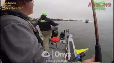 Boat crashes into fishing boat