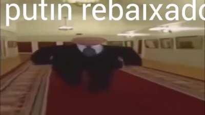 Putin rebaixado fodase