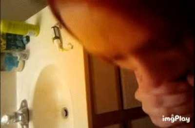 When she meets a new friend at the party