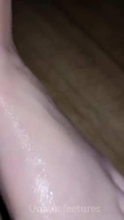 Cleaning done, a film and a lil self care 😌 enjoy my moisturised blues 💙