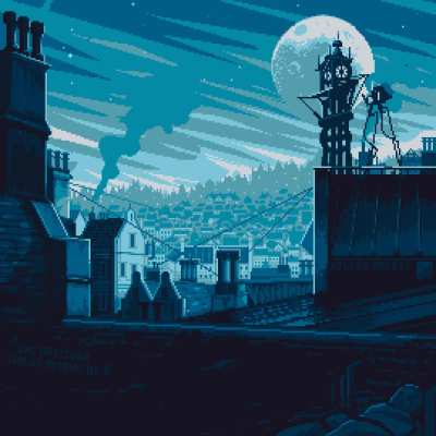 Blink. Pixel art by me