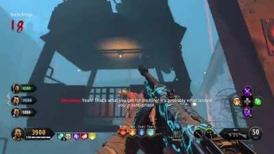 i sent a hellhound up the gondola while we were looking for the bird