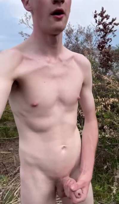 Is anyone brave enough to come on a naked hike with me?