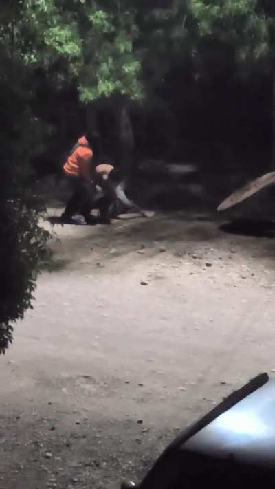 Lamentable pelea en barrio Almanza, Cinco Saltos