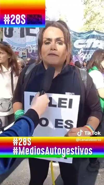 Milei transfemicida