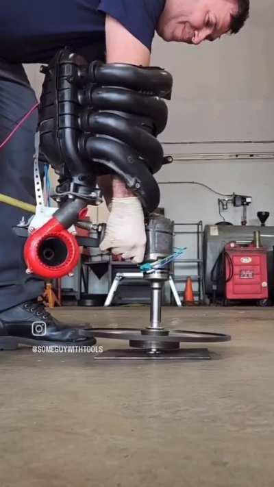 The turbocharged impact gun beyblade 