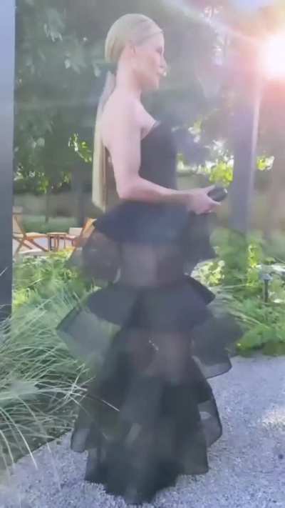 That mesh outfit from this years's SAG awards