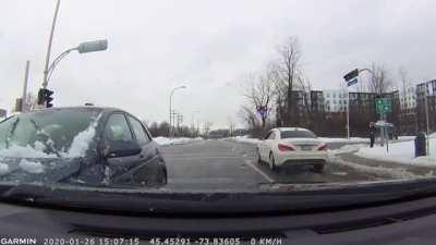 WCGW: Having a windshield covered with snow