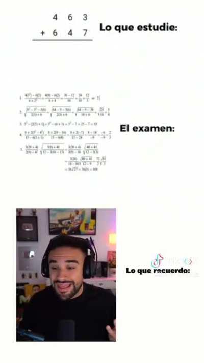 El examen