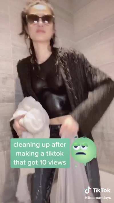 I need to clean up now!