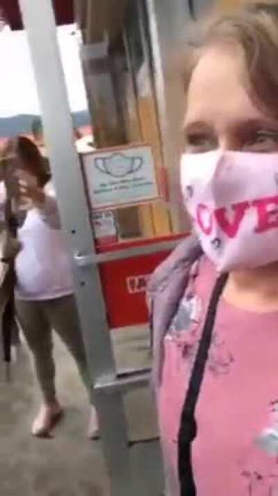 Anti-Masker in Los Angeles stormed dollar tree, mock a Covid survivor, argue law, and fucked around and found out!