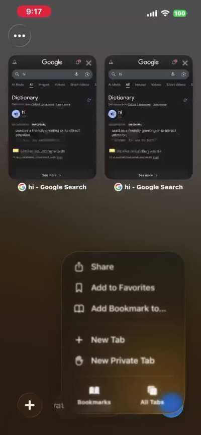 iPhone won’t keeps tabs