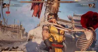 Bro pulled a 💀 mid fight