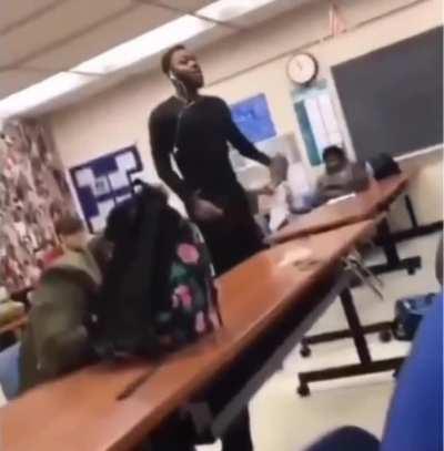 Bro thought he was in a music video